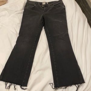 Black free people denim